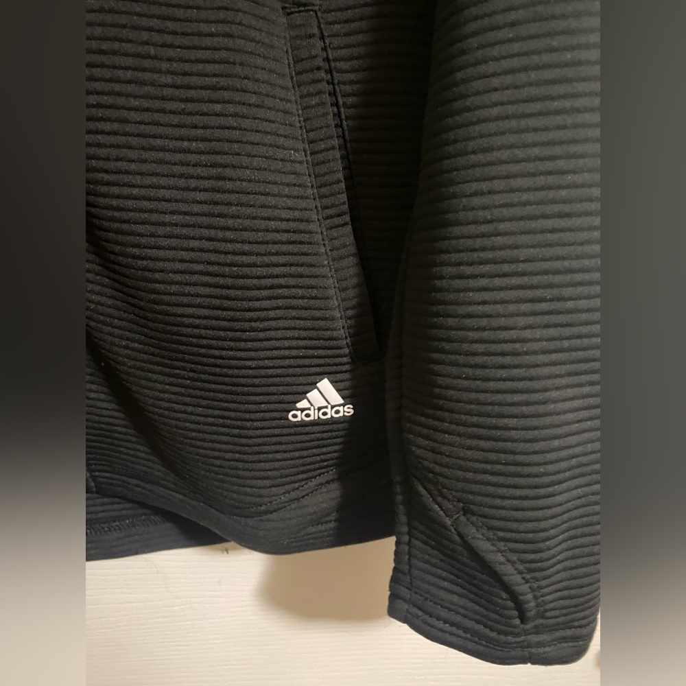Adidas Black Full-Zip Golf Jacket - Picture 7 of 12